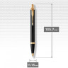 Шариковая ручка PARKER IM BLACK GT, M 1931666